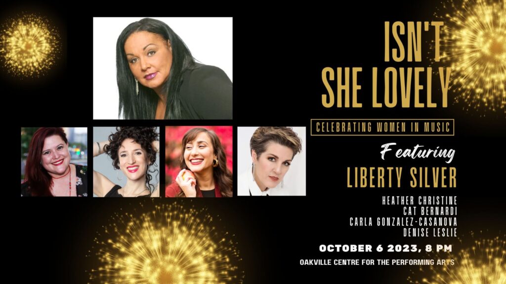 Liberty Silver Comes to Oakville Centre for the Performing Arts October 6, 2023